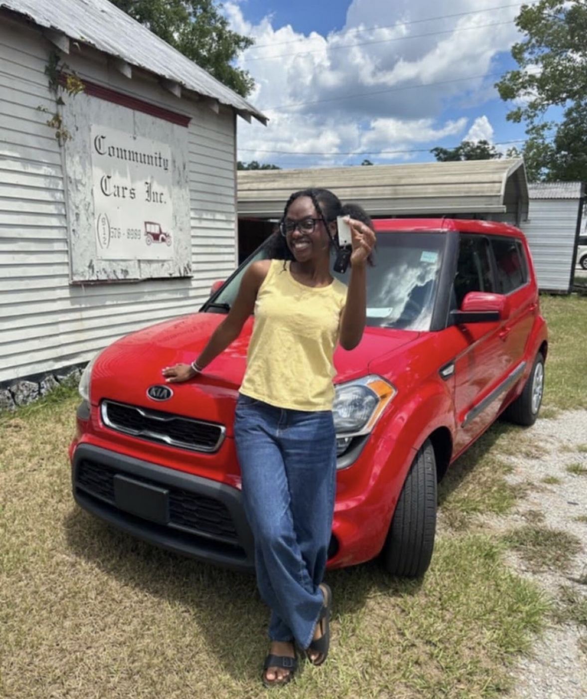 Happy Community Cars customer