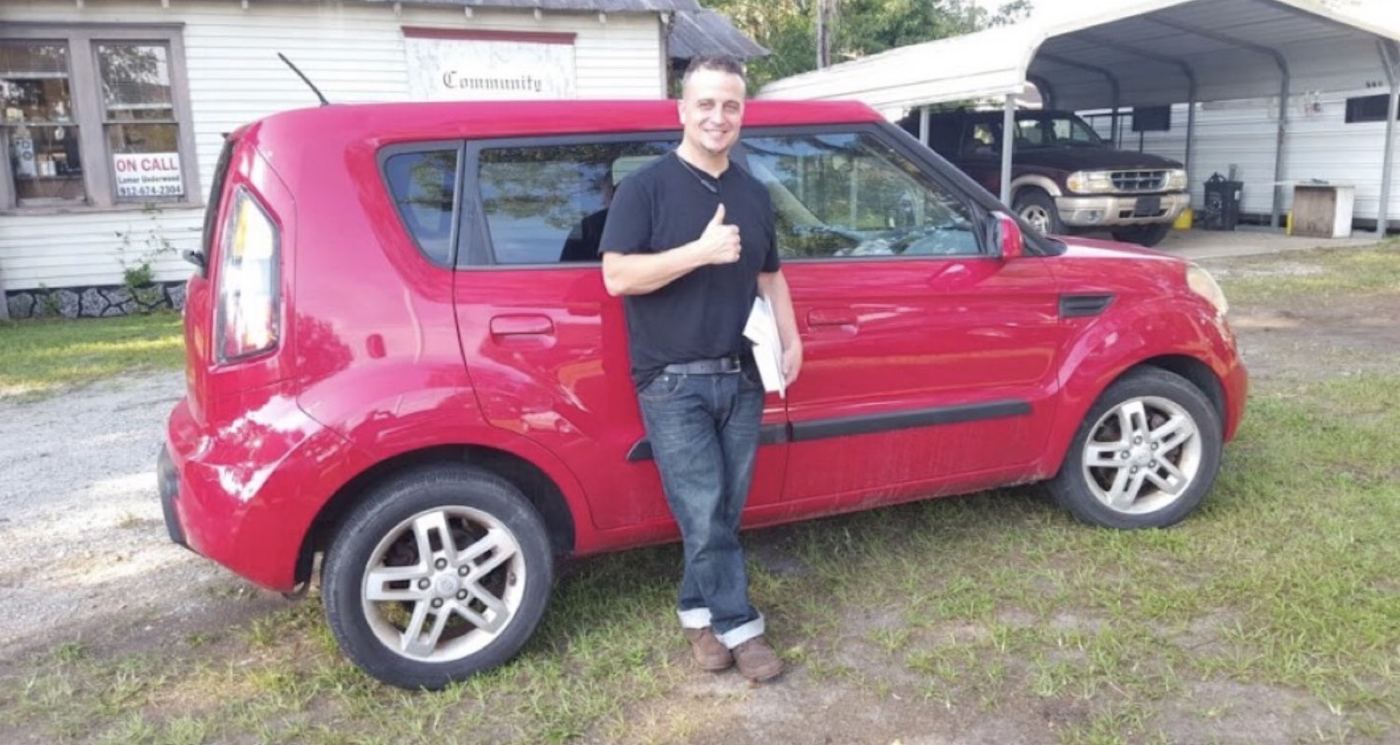 Happy Community Cars customer