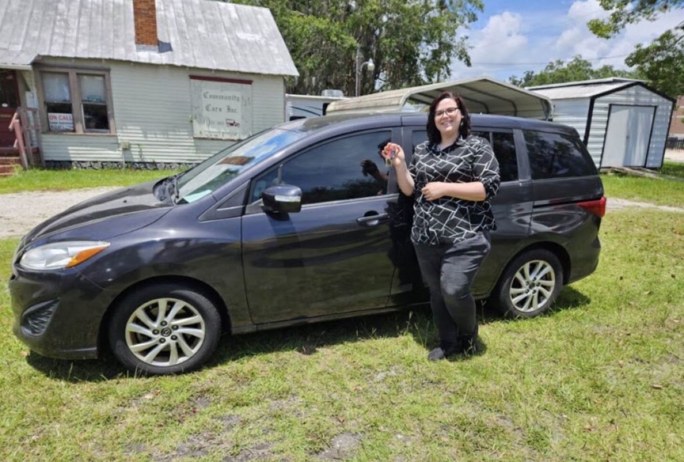 Happy Community Cars customer